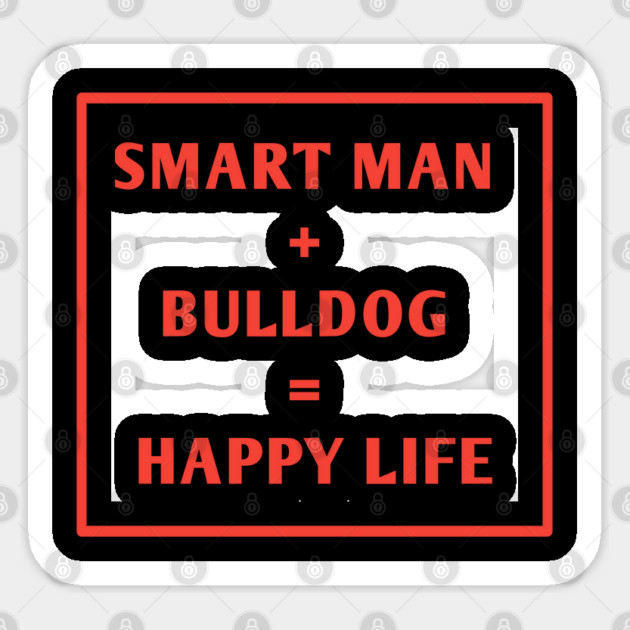 Bulldog Lover Sticker by BlackMeme94