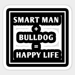 Bulldog Lover Sticker