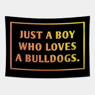 Bulldog Lover Tapestry