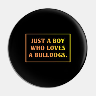 Bulldog Lover Pin