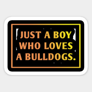 Bulldog Lover Sticker