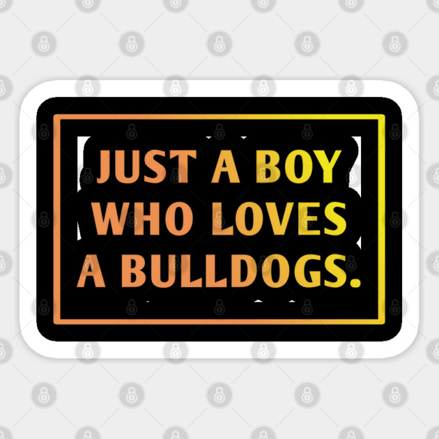 Bulldog Lover Sticker by BlackMeme94