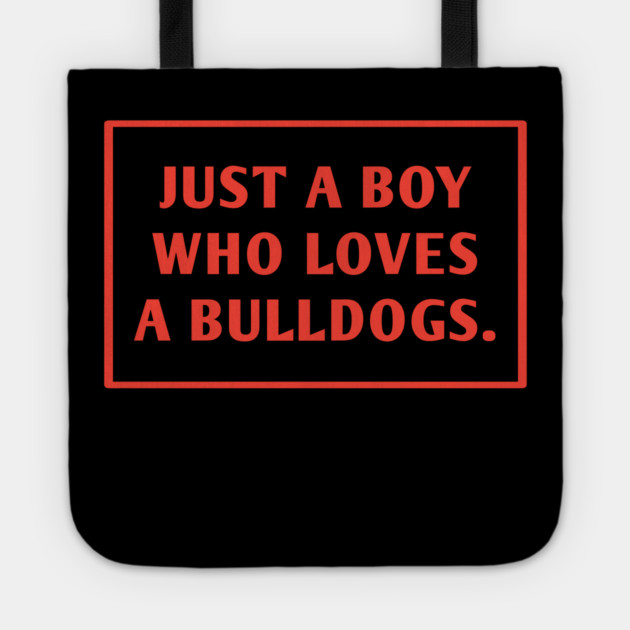 Bulldog Lover Tote by BlackMeme94