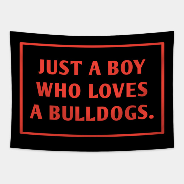 Bulldog Lover Tapestry by BlackMeme94