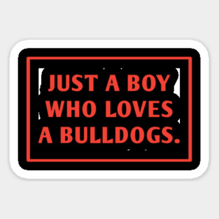 Bulldog Lover Sticker
