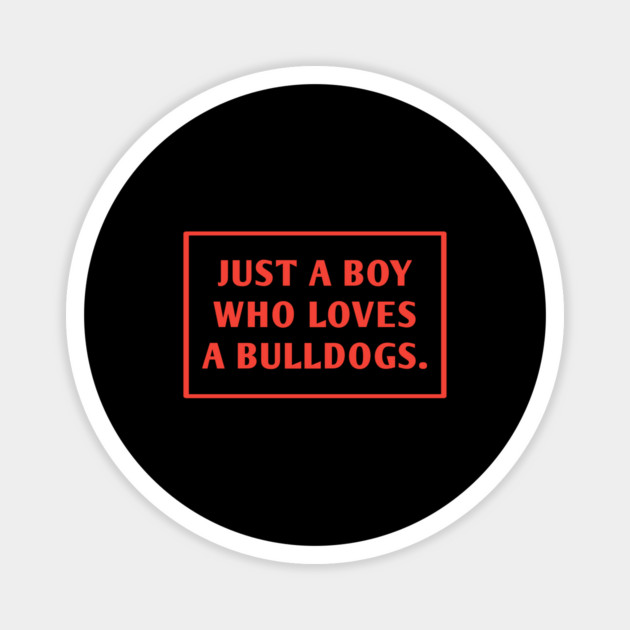 Bulldog Lover Magnet by BlackMeme94