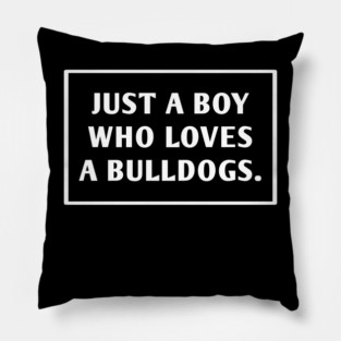 Bulldog Lover Pillow