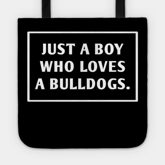 Bulldog Lover Tote by BlackMeme94