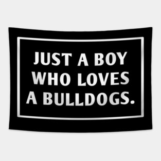 Bulldog Lover Tapestry