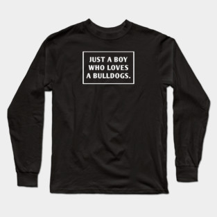Bulldog Lover Long Sleeve T-Shirt