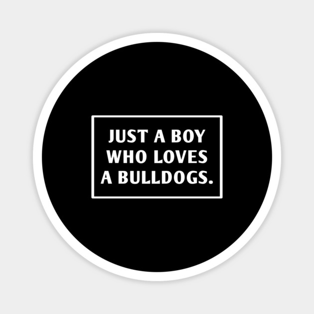 Bulldog Lover Magnet by BlackMeme94