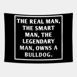 Bulldog Lover Tapestry