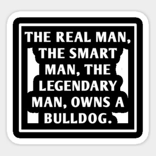 Bulldog Lover Sticker