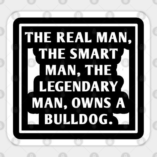 Bulldog Lover Sticker by BlackMeme94