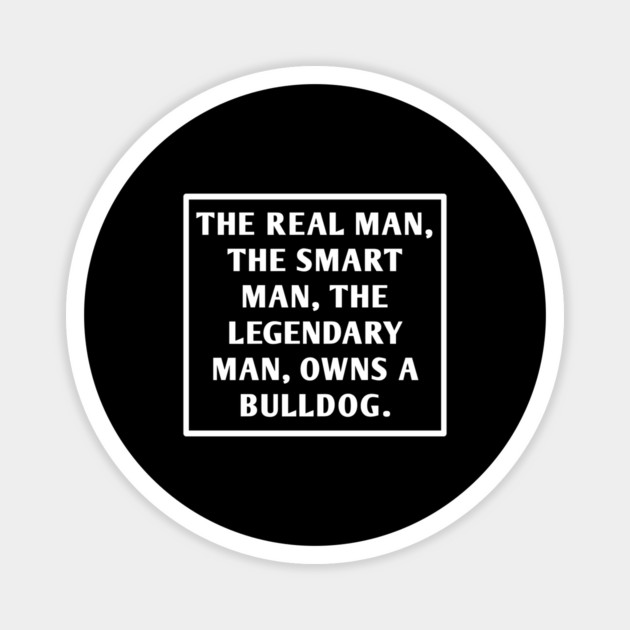 Bulldog Lover Magnet by BlackMeme94