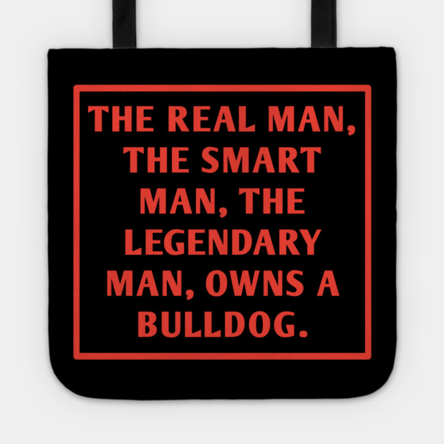 Bulldog Lover Tote by BlackMeme94