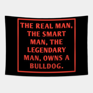 Bulldog Lover Tapestry