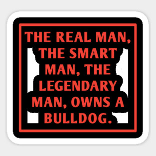 Bulldog Lover Sticker