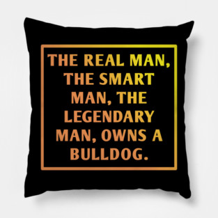 Bulldog Lover Pillow
