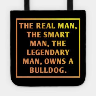 Bulldog Lover Tote