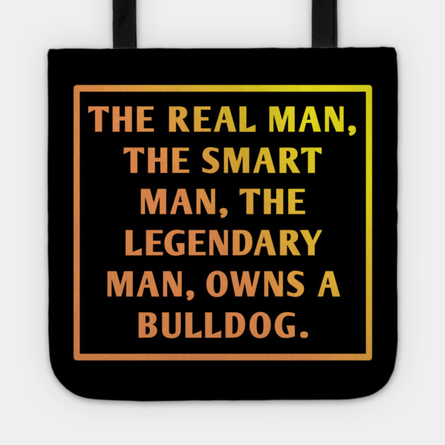 Bulldog Lover Tote by BlackMeme94