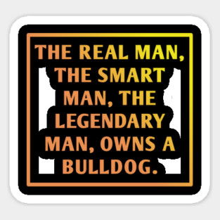 Bulldog Lover Sticker