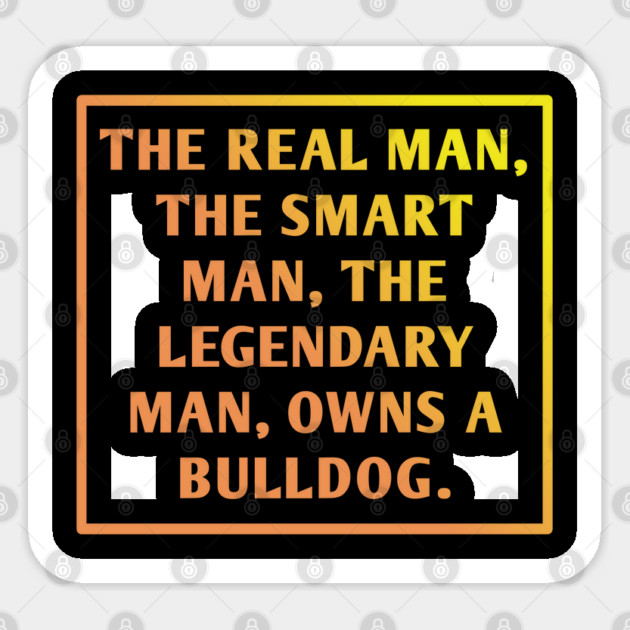 Bulldog Lover Sticker by BlackMeme94