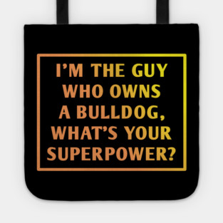 Bulldog Lover Tote