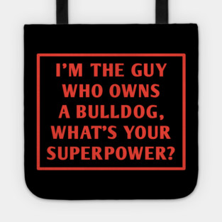 Bulldog Lover Tote