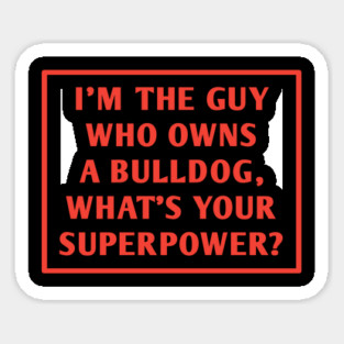 Bulldog Lover Sticker