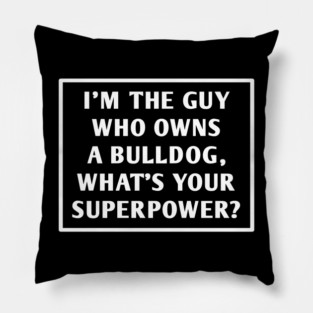 Bulldog Lover Pillow