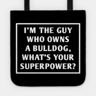 Bulldog Lover Tote