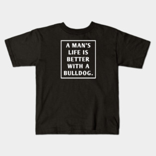 Bulldog Lover Kids T-Shirt