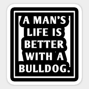 Bulldog Lover Sticker