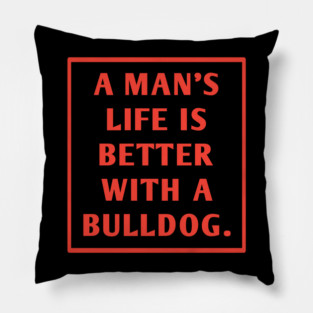 Bulldog Lover Pillow
