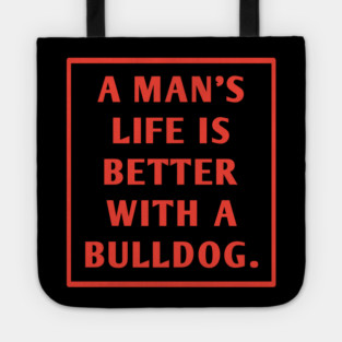 Bulldog Lover Tote