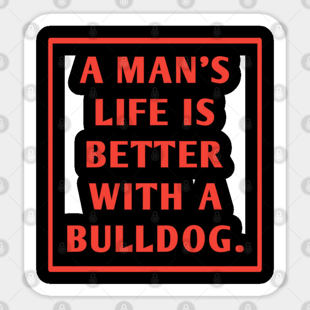 Bulldog Lover Sticker by BlackMeme94