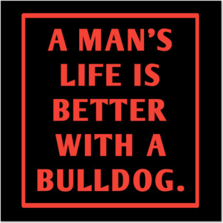 Bulldog Lover Posters and Art