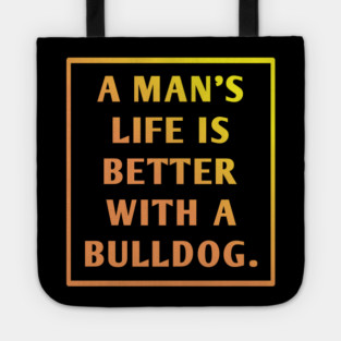 Bulldog Lover Tote
