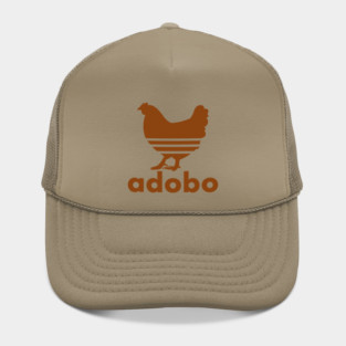 ADOBO CHICKEN FILIPINO POCKET DESIGN BROWN Hat