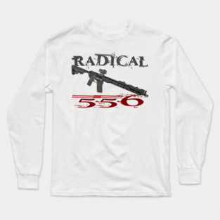 AR15 Rifle Radical 556 Long Sleeve T-Shirt