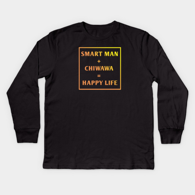 Chiwawa Kids Long Sleeve T-Shirt by BlackMeme94