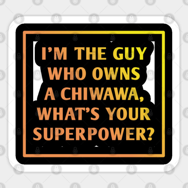 Chiwawa Sticker by BlackMeme94