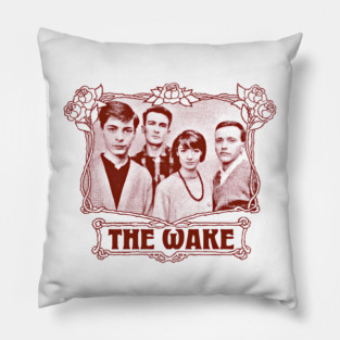 The Wake • • 80s Retro Design Pillow