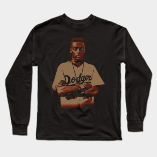 Mookie Do the Right Thing - 70s Style Illustration Long Sleeve T-Shirt