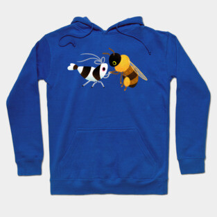 bee & bee shrimp Hoodie