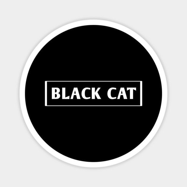Black Cat Magnet by BlackMeme94