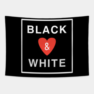 Black and White Tapestry