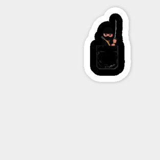 My Ninja Pocket Buddy Magnet