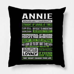 Annie Pillow